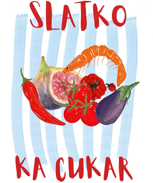 Majica kratkih rukava “Slatko ka cukar”